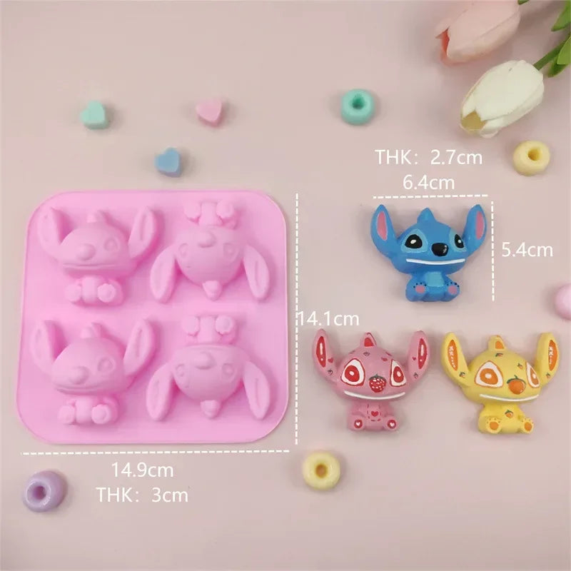 sanrio daily necessities ice cube molds, anime cartoon Kuromi Cinnamoroll My Melody character creative shape kitchen tool molds