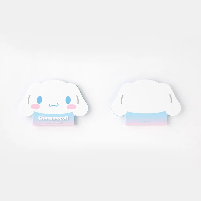 Cute Sanrio Cartoon Hello Kitty Kuromi Alien Memo Pad Notebook Kawaii My Melody Student Office Message Memo Stationery Supplies