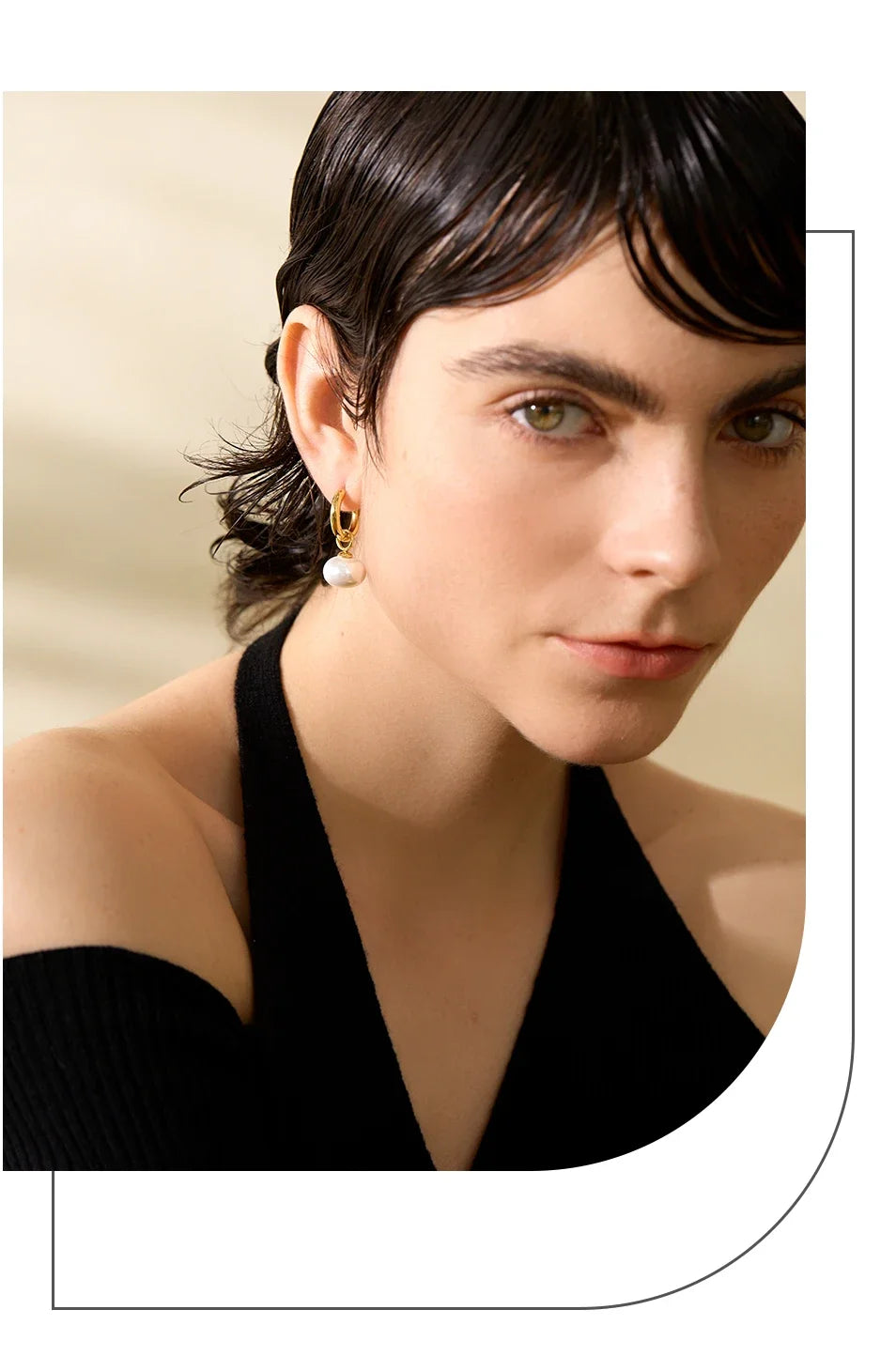 High Quality Imitation Pearl Pendant Alloy Gold Korean Earrings Ornaments Fashion Jewelry Women Gift