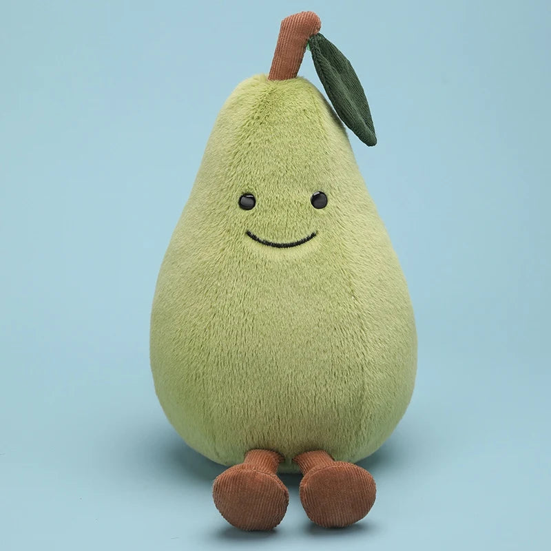 漫画の人気商品フルーツぬいぐるみ枕 リンゴ 洋ナシ 桃 チェリー 天気 太陽 月 星 ぬいぐるみ おもちゃ ホームデコレーション 子供へのギフト