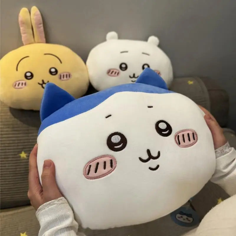 Chiikawa Car Seat Neck Pillow Waist Pillow Plush Cute Car Decoration Cartoon Cute Object Usagi Car Decoration Accessories Gift