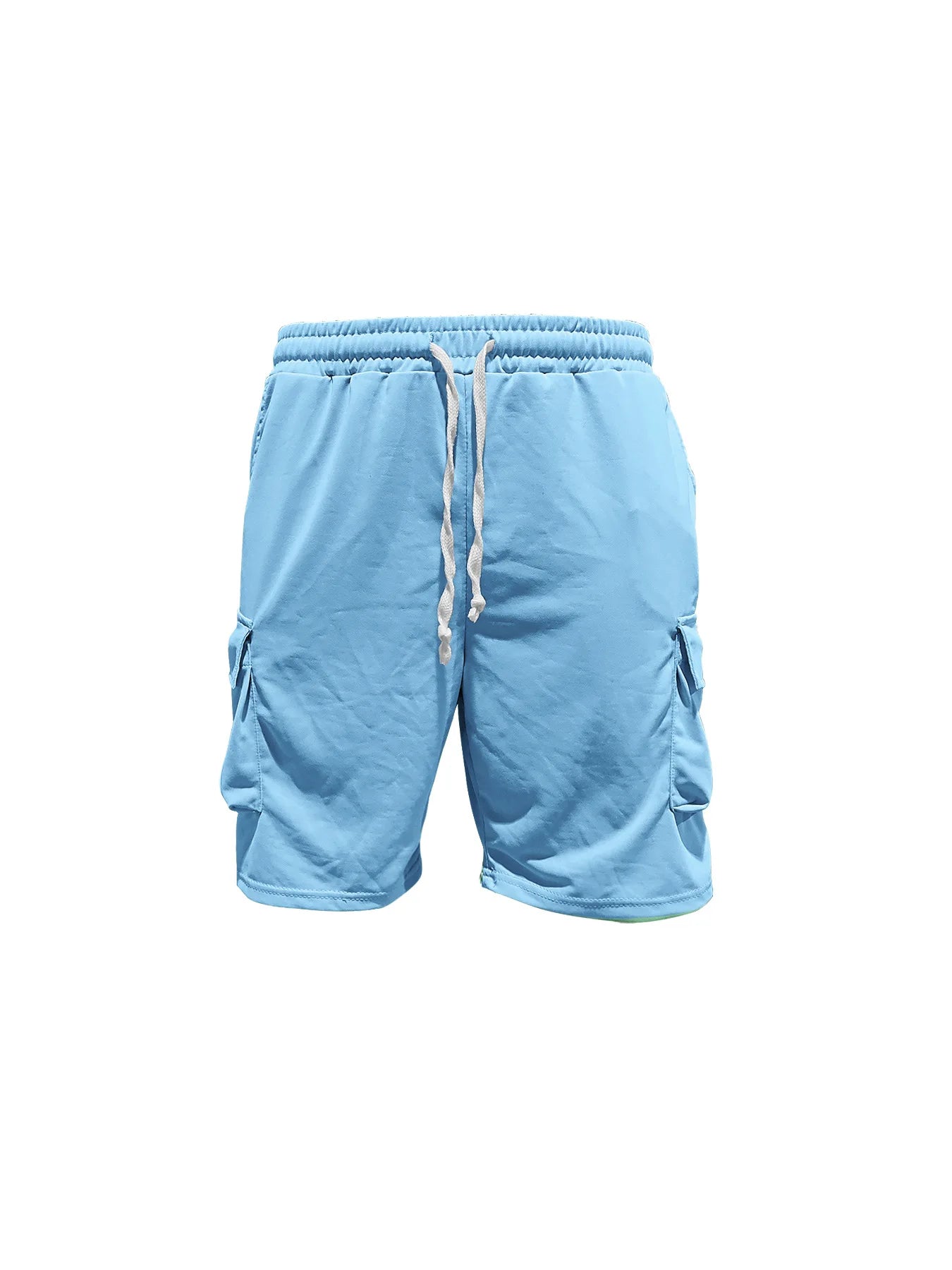 New men's casual sportswear set in 2025, including a stylish T-shirt and a pair of work-style shorts deportes entretenimiento