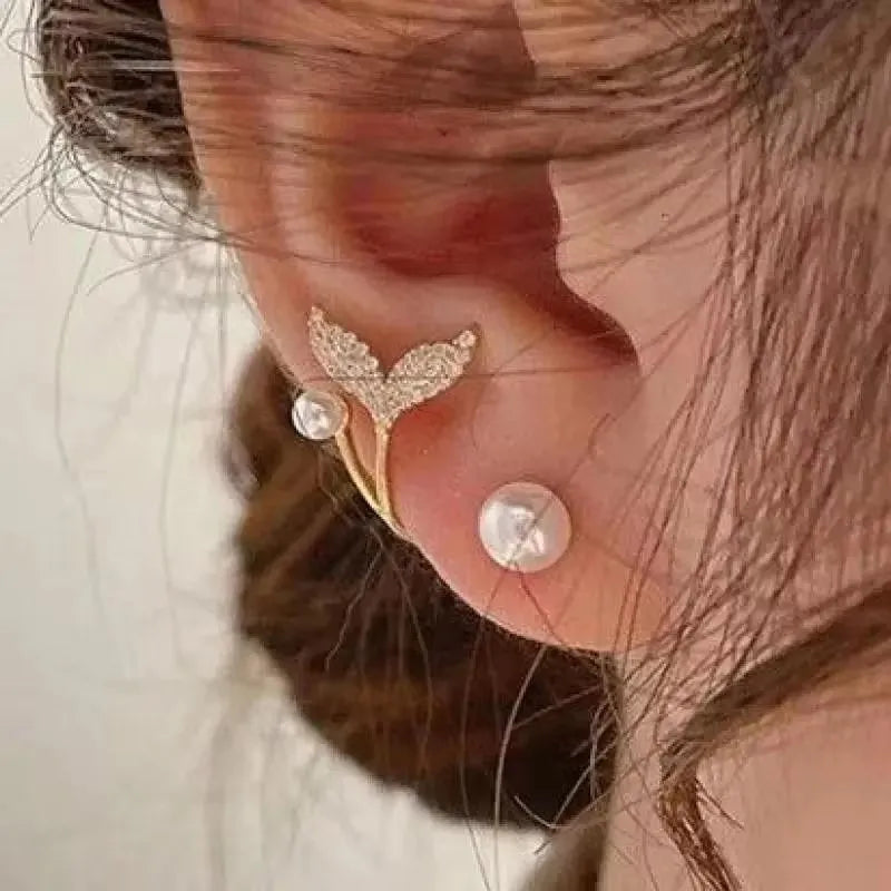 925 Silver Needle Korean Fashion Zircon Geometric Earrings For Women Jewelry 2025 Trending Luxury Crystal Cross Stud Earrings