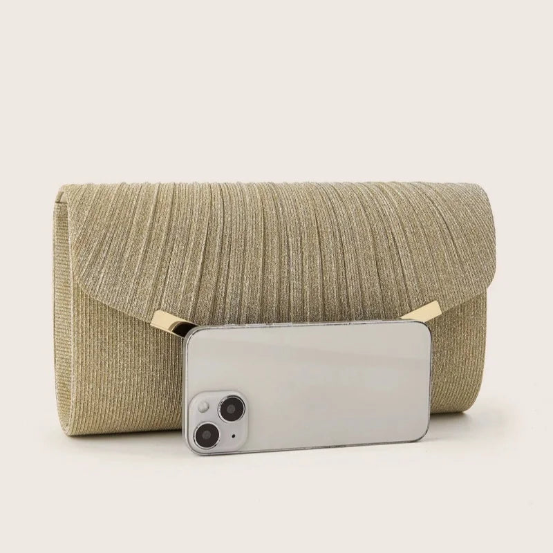 Fashion Elegant Clutch Bag New 2025 Hot Selling Chain Dinner Bag Bride Bridesmaid Lady Handbag Factory Outlet