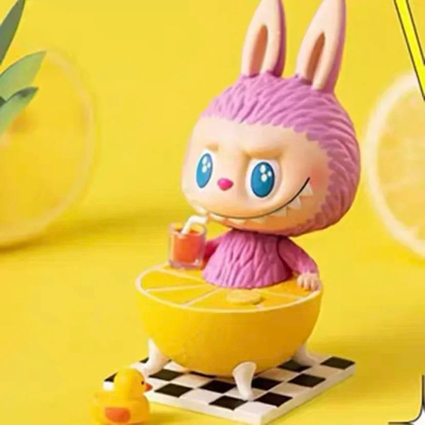 Pop Mart Labubu The Monsters Fruit Series Blind Box Guess Bag Mystery Box Toys Doll Cute Anime Figure Desktop Ornaments Gift