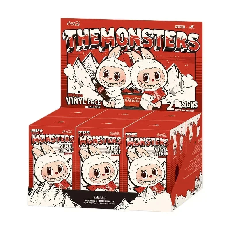 POP MART LABUBU THE MONSTERS COCA-COLA Series Vinyl Face Blind Box Toys Mystery Box Mistery Caixa Action Figure Surprise Gift
