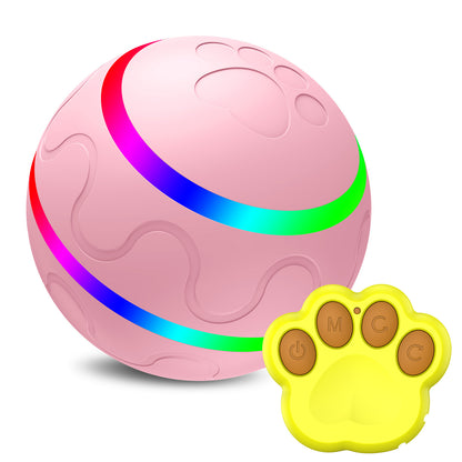 ペット用新しい猫のウィキッドボールおもちゃ 知能ボール USB猫おもちゃ 自動回転ボール