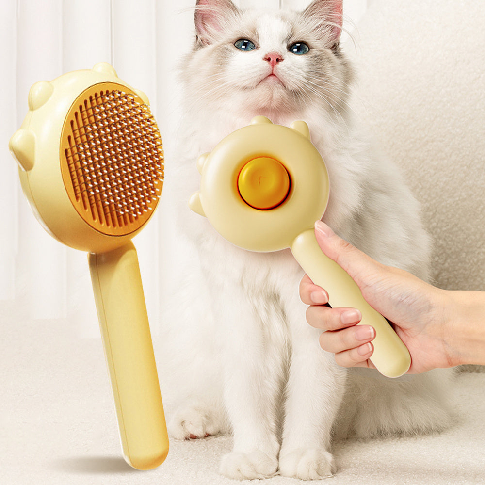 猫用くし マッサージ ペット用マジックコーム 毛取り 猫と犬用ブラシ ペットグルーミング 掃除用品 スクラッチャー