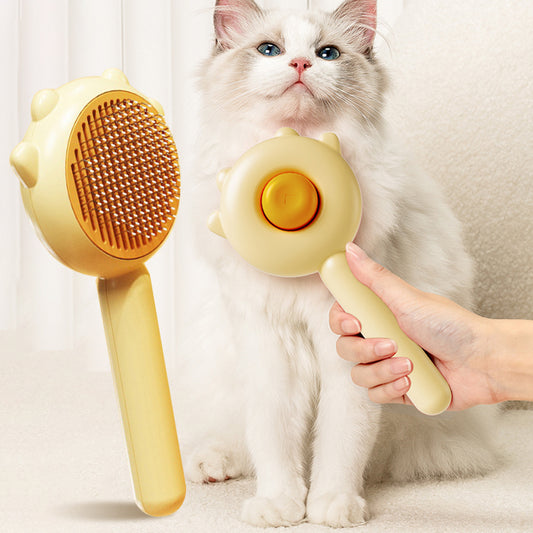 猫用くし マッサージ ペット用マジックコーム 毛取り 猫と犬用ブラシ ペットグルーミング 掃除用品 スクラッチャー