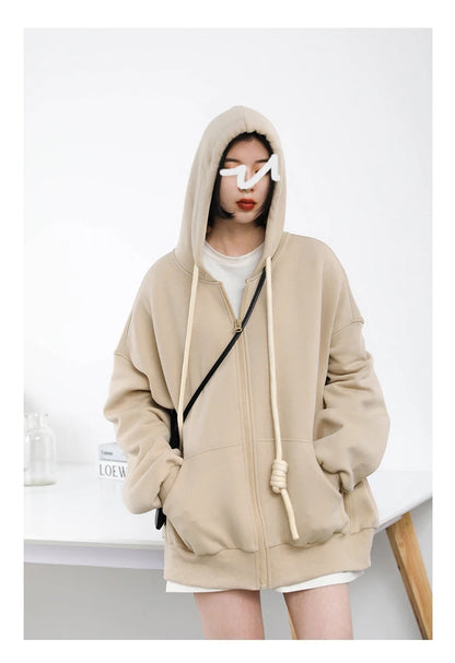 CHIC VEN Women's Hoodies Sweatshirts Casual Loose Sports Women Jackets Streetwear Female Coat Fashion Tops Spring Autumn 2022