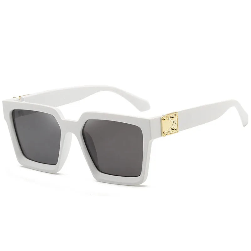 Sunglasses Square Women Sun Glasses Female Eyewear Eyeglasses Plastic Frame Clear Lens UV400 Shade Fashion Driving New