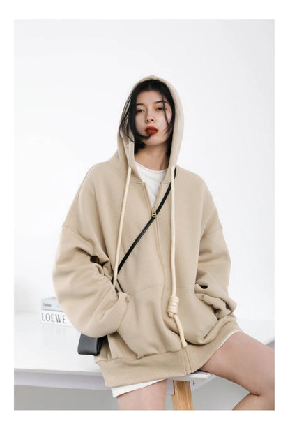 CHIC VEN Women's Hoodies Sweatshirts Casual Loose Sports Women Jackets Streetwear Female Coat Fashion Tops Spring Autumn 2022