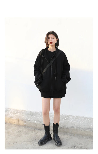 CHIC VEN Women's Hoodies Sweatshirts Casual Loose Sports Women Jackets Streetwear Female Coat Fashion Tops Spring Autumn 2022