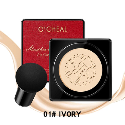 OCHEAL マッシュルームヘッド BBクリーム ファンデーションクリーム フェイス用 メイクアップコンシーラークッション ベースクリーム メイクアップクッション コンパクト