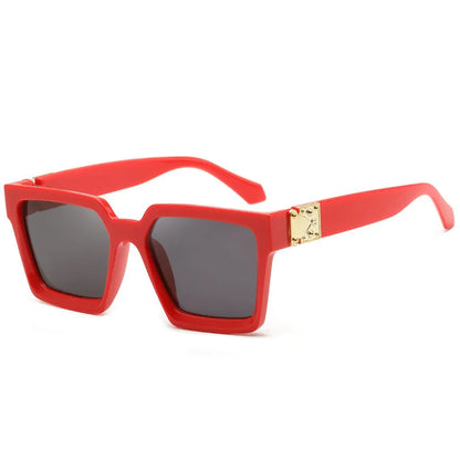 Sunglasses Square Women Sun Glasses Female Eyewear Eyeglasses Plastic Frame Clear Lens UV400 Shade Fashion Driving New