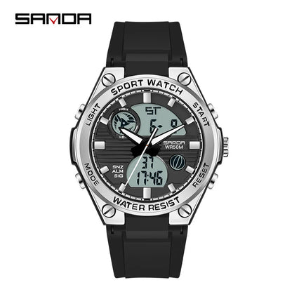 Luxury Rose Gold Women Men Digital Watches Fashion Stainless Steel LED Electronic Wristwatch Waterproof Sports watch