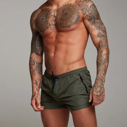 2025 New Mens Swimsuit Sexy Swimwear Men Swimming Shorts Men Briefs Beach Shorts Sports Suits Surf Board Shorts Men Swim Trunks