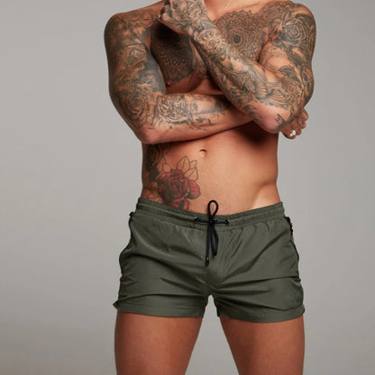 2025 New Mens Swimsuit Sexy Swimwear Men Swimming Shorts Men Briefs Beach Shorts Sports Suits Surf Board Shorts Men Swim Trunks