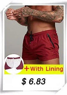 2025 New Mens Swimsuit Sexy Swimwear Men Swimming Shorts Men Briefs Beach Shorts Sports Suits Surf Board Shorts Men Swim Trunks