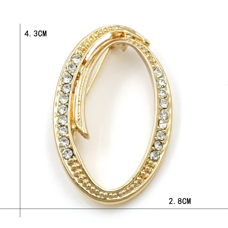 Fashion Design 26 Initial Letters Brooch Pins For Woman Luxury Lapel Pins Crystal Rhinestone Pin Badg Women Brooch Jewelry Gifts
