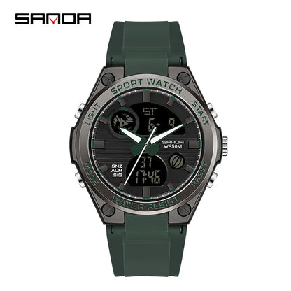 Luxury Rose Gold Women Men Digital Watches Fashion Stainless Steel LED Electronic Wristwatch Waterproof Sports watch