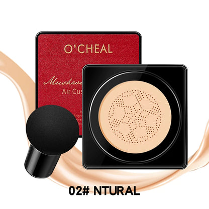 OCHEAL マッシュルームヘッド BBクリーム ファンデーションクリーム フェイス用 メイクアップコンシーラークッション ベースクリーム メイクアップクッション コンパクト