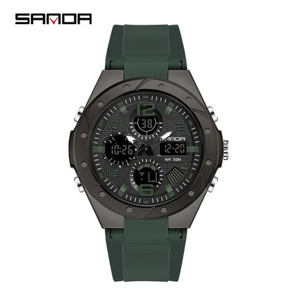 Luxury Rose Gold Women Men Digital Watches Fashion Stainless Steel LED Electronic Wristwatch Waterproof Sports watch