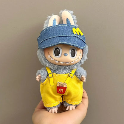 Labubu アクセサリー 衣類 デザイナー V1 V2 V3 Labubu ペンダント かわいい 個性的 ファッション 誕生日ギフト