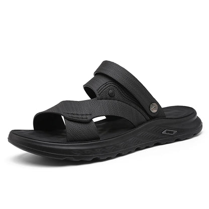 Sandals men with soft soles breathable waterproof anti slip wear-resistant suitable both summer casual wear breathable men shoes