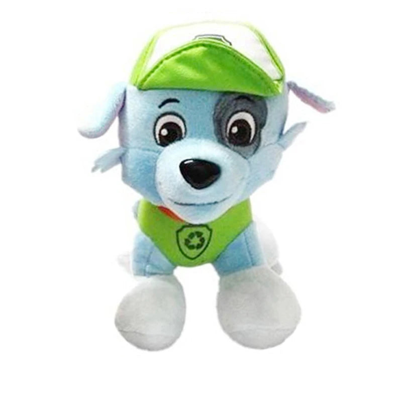Paw Patrol Plush Toy Action Figure Ryder Marshal Zuma Everest Cartoon Model Two postures Plush Toy Children's Birthday Party Gif