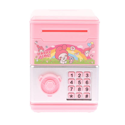 1 PCS Sanrio Anime Kawaii Kuromi My Melody Cinnamoroll Safe Shape Children's Piggy Bank Girl Heart Cute Toy Birthday Gift