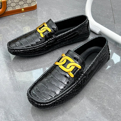 新作レザーローファー メンズ ハンドメイド ドライビングシューズ スリッポンシューズ 男性 高品質 快適 大きいサイズ クラシック カジュアル メンズローファー