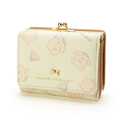 Sanrio Cinnamoroll Kuromi My Melody Hello Kitty Kawaii PU Leather Wallet Card Holders Casual Coin Purse Money Bag