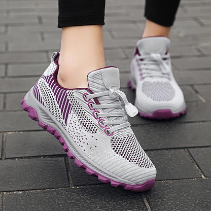 women shoes，sneakers for women，women's summer sneakers，White Breathable Non-slip Sports Casual Shoes，free shippiing shoes