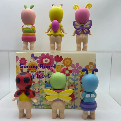 ソニーエンジェル ブラインドボックス ミニフィギュア バグズワールド限定シリーズ アニメフィギュア かわいい人形 子供用 クリスマス 誕生日 ギフト 6個