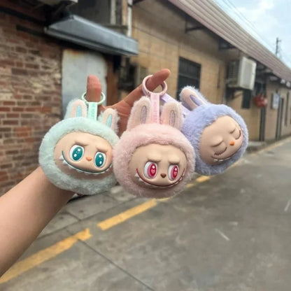 [Spot] 新作ビニール第2世代座りポーズ、ぬいぐるみ小さな頭、メロン布、ブサかわドール