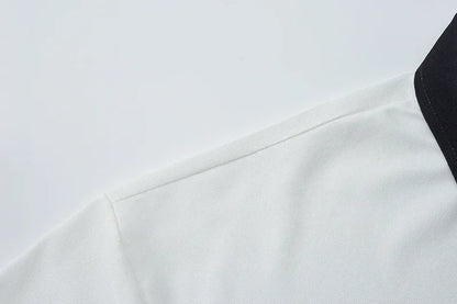ストライプ柄ポロシャツ メンズ プラスサイズ 1XL-7XL 110-175kg 半袖ポロTシャツ ゆったりポロシャツ オーバーサイズトップス 大きいサイズ メンズ服