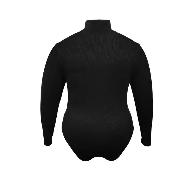 Plus Size 1XL-5XL New U-neck Jumpsuit Knitted Sleeveless Sexy Tank Top Skinny Solid Bodysuit Woman Clothing