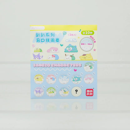Sanrio Characters Badge Brooch Blind Box Toy Collection ACG Anime Accessories Bag Backpack Ornaments for Kids Girls Gifts