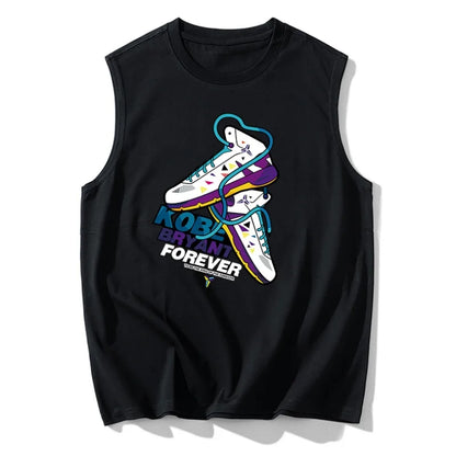 110kg-180kg Men's Tank Tops Plus Size 6XL-12XL Sleeveless Tees Summer Gym Basketball Vest Male Boy Fashion Fitness Running Vest