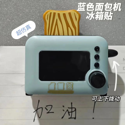 3d Fridge Magnets Magnetic Fridge Sticker Simulation Mini Appliances Model Refrigerator Sticker Ornaments Fridge Diy Decoration