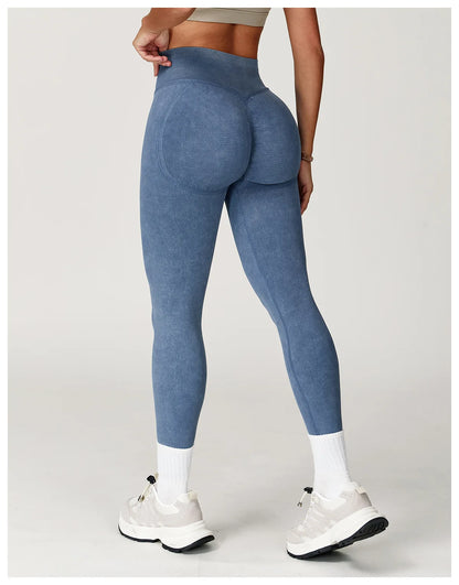 Female Seamless High Waist Gym Running Lounge Pants Yoga Pants Sports Leggings Women's Gym Leggings Butt Liftting Workout Tights