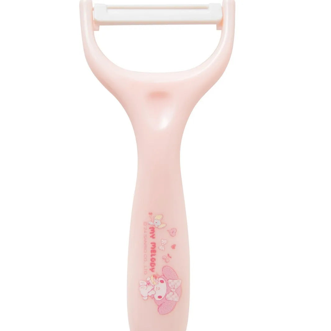 2025 Miniso Peeler Cartoon Cute Melody Kuromi Household Vegetable and Fruit Peeler Ins Korean Kitchen and Daily Necessities