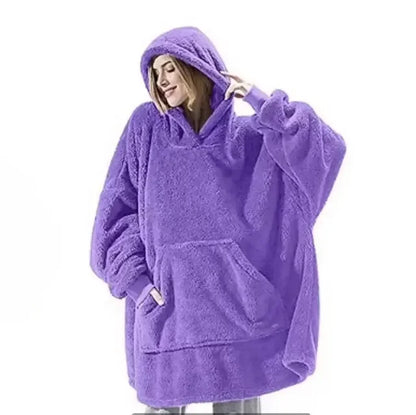 Blanket With Sleeves Pullover Oversize Women Hoody Sweatshirts Oversized Hoodies Sweatshirt Women Winter Hoodies Fleece Giant