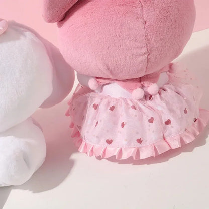 Kawaii Anime Sanrioed Hello Kitty Kuromi Cinnamoroll Plush Dolls Room Ornaments Pillow Toy Girl Children Birthday Valentine Gift