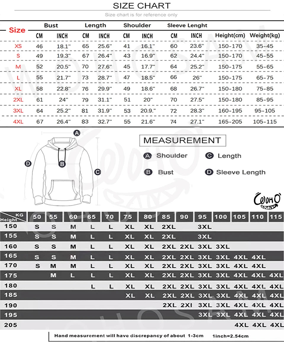Japanese Anime Demon Slayer Hoodies for Men Akaza Manga Graphic Streetwear Pullover Hoody Long Sleeve Fleece Hooded Sweatshirt