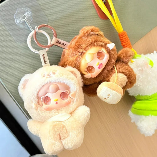 100% Original Yooki V4 Take a Bite of The Little Bear Series Blind Box Mystery Box Toys Cute Action Anime Figure Model Toys