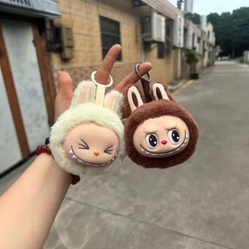 [Spot] 新作ビニール第2世代座りポーズ、ぬいぐるみ小さな頭、メロン布、ブサかわドール