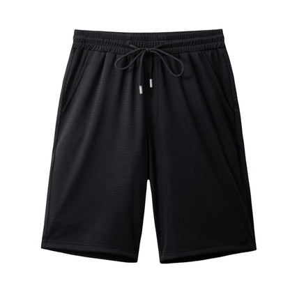 Summer Breathable Men Mesh Shorts Gym Bodybuilding Casual Loose Shorts Joggers Outdoor Fitness Beach Short Pants Sweatpant L-4XL