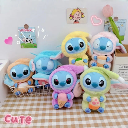 Cartoon 15CM 6 Styles Blind Box Action Figure Stitch Doll Vinyl Blind Box  Bags Accessories Pendant Doll Toy Children's Day Gift